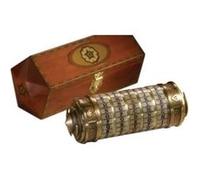 The Noble Collection – Réplique Da Vinci Code Cryptex G échelle 1:1 15 cm fonctionnelle