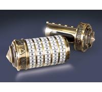 The Noble Collection – Réplique Da Vinci Code Cryptex G échelle 1:1 15 cm fonctionnelle