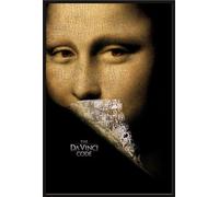 Da Vinci Code, The - Poster - Sakrileg - One Sheet + cadre amovible, Shinsuke® Maxi plastique noir, vitre acrylique