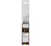 da Vinci COLINEO Lot de 5 pinceaux Miniatures : 5522-5/0+3/0+0+1+2, Gris, Bleu