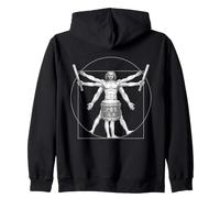 Da Vinci Drummer Bande de défilé pour Caisse Claire Vintage Sweat à Capuche