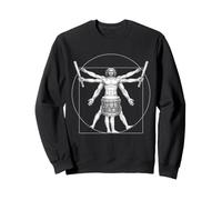 Da Vinci Drummer Bande de défilé pour Caisse Claire Vintage Sweatshirt