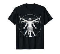 Da Vinci Drummer Bande de défilé pour Caisse Claire Vintage T-Shirt
