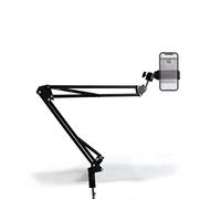Da Vinci Eye Support pour webcam et téléphone - Bras flexible - Support de caméra avec pinces pour la diffusion en direct et l'enregistrement de vidéos - Support de montage réglable pour tablette avec