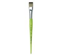 Da Vinci Pinceau plat Série 374 n°20 – Fibre synthétique, Vert, 21 x 1,64 x 30 cm