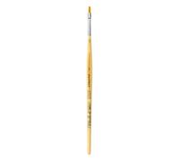 Da Vinci Pinceau Junior Synthetics Série 304 Plat Fibres synthétiques dorées pour Gouache Taille 2