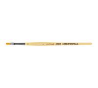 Da Vinci Pinceau plat Junior Synthetics série 304 – fibres synthétiques dorées – Taille 4