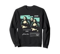 Da Vinci Mona Lisa PAPL14754 Art Moderne Graphique Sweatshirt