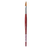 Da Vinci Pinceau Aquarelle série 5587, Fibre synthétique, Rouge, 23,6 x 0,8 x 30 cm