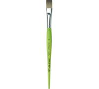 Da Vinci Pinceau Plat série 374, 16, Fibre synthétique, Vert, 19,5 x 1,36 x 30 cm