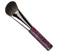 da Vinci, PRETTY PINK Pinceau à blush oblique en fibres synthétiques végétaliennes extra fines pour fard à joues, bronzeur et surligneur Résultat éblouissant, manche en bois laqué, virole en argent