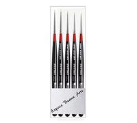 Da Vinci Serie 1570 Serie170 Micro Nova Pinceau synthétique Rond,Set 4pcs,no.5/0,10/0,15/0,20/0 +1 pour Aquarelle, l'huile et Acrylique +1 PCS