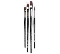 DA VINCI Série 4220 Set de pinceaux en Poils Noir/Rouge/Blanc 30 x 30 x 30 cm