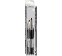 da Vinci CLASSIC CASUAL LOOK SET, 4 pinceaux avec instructions, pour looks naturels quotidiens, au travail et en soirée, set avantageux, fabriqué à la main, taille 0