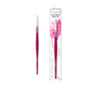 da Vinci, Signature, Pretty Pink Edition, Fibres synthétiques, Aquarelle, y Compris Liquide, pinceaux d'artiste Haut de Gamme, pinceaux à estomper, fabriqués en Allemagne, Set, Taille 2