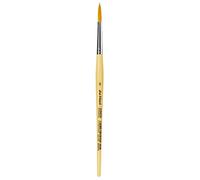 da Vinci Student Series 303 Junior Pinceau Rond élastique synthétique avec Manche laqué Anti-roulis Taille 8