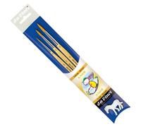 da Vinci Student Series 4212 Junior Student/Beginner Paint Brush Set, Synthetic with Lacquered Non-Roll Handles, Multiple Sizes, 3 Brushes