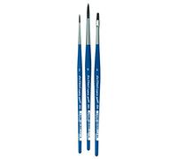 da Vinci Student Series Forte Lot de pinceaux de Peinture pour débutants 3 brosses
