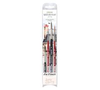 Da Vinci Urban Watercolor Journey 5602 Lot de pinceaux de traqueur Multicolore 1-8