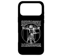 DA Vinci Vitruvian Guitar Man Rock n Roll Fan de Musique Rock Coque pour iPhone 17 Pro Max