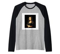 Da Vinci Woman Mona Lisa Manche Raglan