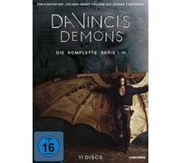 DA VINCI'S DEMONS-DIE KOMPLETTE SERIE IM EXKLUSIVEN SAMMELSCHUBER 11 DVD NEUF