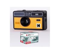 KODAK DA00258 - Pack Appareil Photo KODAK i60 et 1 pellicule 100 ISO de 36 poses, Objectif Optique 31 mm, Convient aux films ISO 200/400/800, Pour les films couleur de 35 mm - Jaune