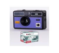 DA00259 - Pack Appareil Photo KODAK i60 et 1 pellicule 100 ISO de 36 poses, Objectif Optique 31 mm, Convient aux films ISO 200/400/800, Pour les
