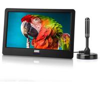 Da900D - Tv Portable Tnt Hd Led 9"" 12V Batterie Rechargeable - Télévision Enregistreur Et Lecteur Multimédia - Mini Télé Port Usb,Hdmi,Voiture Camion,Camping-Car,Caravane Compatible 12V