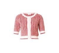 Daahls by Emma Roberts exclusively for ABOUT YOU Cardigan 'Heidi' rouge / blanc, Taille L