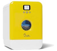 DAAN TECH Bob - Lave-vaisselle Compact 3 Couverts Encastrable - Pose Libre, Avec Réservoir, Portable - Séchage Naturel - Assiette 29 cm - Label Origine France Garantie, Eco-Conçu (jaune)
