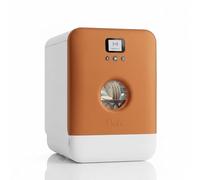 DAAN TECH Bob - Lave-vaisselle Compact 3 Couverts Encastrable - Pose Libre, Avec Réservoir, Portable - Séchage Naturel - Assiette 29 cm - Label Origine France Garantie, Eco-Conçu (Cuivre)