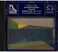 Daan Vandewalle : Piano - Charles E Ives Second Piano Sonata Concord Studies N° 22-23-9-21
