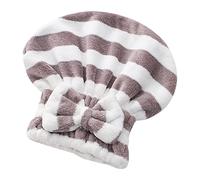 DAaomi 1PC/2PC/3PC Bonnet De Serviette pour Cheveux, Serviette Cheveux Serviette De Séchage pour Cheveux avec Boutons, Serviette Turban à Séchage Rapide pour Femmes Et Filles