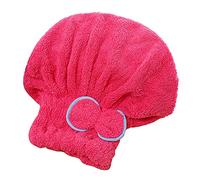 DAaomi 1PC/2PC/3PC Serviette Microfibres Cheveux Serviette De Séchage pour Cheveux avec Boutons, Serviette Turban Bonnet De Séchage Rapide pour Sécher Les Cheveux Bouclés, Longs Et épais