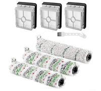 Daaxing 2788 Brosse à rouleau pour animaux domestiques 2787 Filtres pour aspirateur Bissell CrossWave X7 Pet Pro 3011 3055 3277 3279 3276A, 2 brosses à rouleau 2788 Pet 2788, 1 brosse rouleau 2787, 3