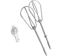Daaxing Accessoires de fouet à main en acier inoxydable pour batteur de cuisine de rechange pour Kenwood (tige de fil x 2)