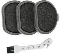 Daaxing Filtres pré-moteur lavables pour aspirateur AEG FX9 QX9 Accessoires de rechange, 3 filtres, 1 brosse de nettoyage
