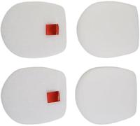 Daaxing Kit de remplacement pour aspirateur Shark IZ201EUT, IZ201EU, IZ201EUTSB, IZ251EU, IZ251EUT, IZ202EU, IZ202EUT, 2 filtres en mousse, 2 filtres en feutre