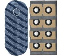 Daaxing Kit de sacs à poussière pour aspirateur Eu-Fy X10 Pro Omni (6 serpillères, 8 sacs à poussière)