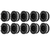 Daaxing Lot de 10 bobines et ligne pour débroussailleuse Black & Decker BESTA525 BESTA528 BESTA530 BESTE630 BD032