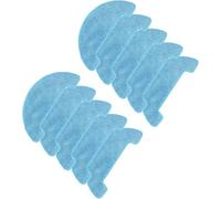 Daaxing Lot de 10 serpillères de rechange pour aspirateur Cecotec pour Conga 2299 Series - Lavettes en microfibre lavables et réutilisables