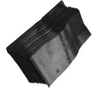 Daaxing Lot de 100 sacs de pépinière en plastique pour la culture de fruits, légumes, plantes, fleurs, sacs de culture épais avec trous respirants (17 x 30 cm)