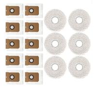 Daaxing Lot de 16 sacs à poussière pour aspirateur Cecotec pour robot Conga 11090 - Accessoires de rechange en microfibre