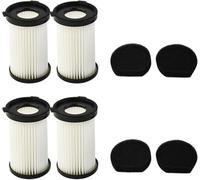 Daaxing Lot de 2/4/6 filtres lavables pour Cecotec pour Conga pour Thunderbrush 520 550 560 E pour Handyforce 2761 2759 pièces de rechange (lot de 4)