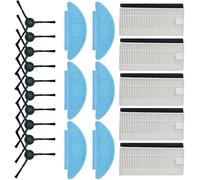 Daaxing Lot de 21 brosses latérales pour aspirateur T-ikom L9000 pour robot Lubluelu SL60D