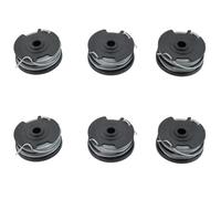 Daaxing Lot de 3/6 bobines de fil de rechange pour débroussailleuse Mountfield Freedom MT48Li - Bobine et fil de recharge pour débroussailleuse (lot de 6)