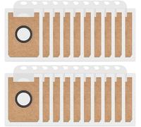 Daaxing Lot de 4/10/20 sacs de collecte de poussière pour aspirateur Ultenic T10 pour ELite Robot Aspirateur, pièces de rechange, sacs à poussière de grande capacité (lot de 20)