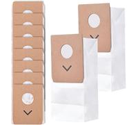 Daaxing Lot de 4/10 sacs à poussière compatibles avec Eureka Stylus et Elite NEC490BL - Accessoires de rechange pour aspirateur sans fil - Grande capacité de 3 l - Sacs en tissu (lot de 10)