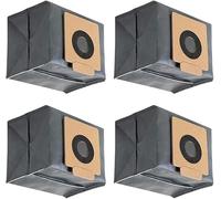 Daaxing Lot de 4/10 sacs à poussière de grande capacité à 4 couches pour aspirateur robot Eufy Clean X8 Pro - Accessoires de rechange (4 pièces)